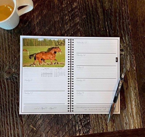 2022-Horse-Day-Planner-Downloadable